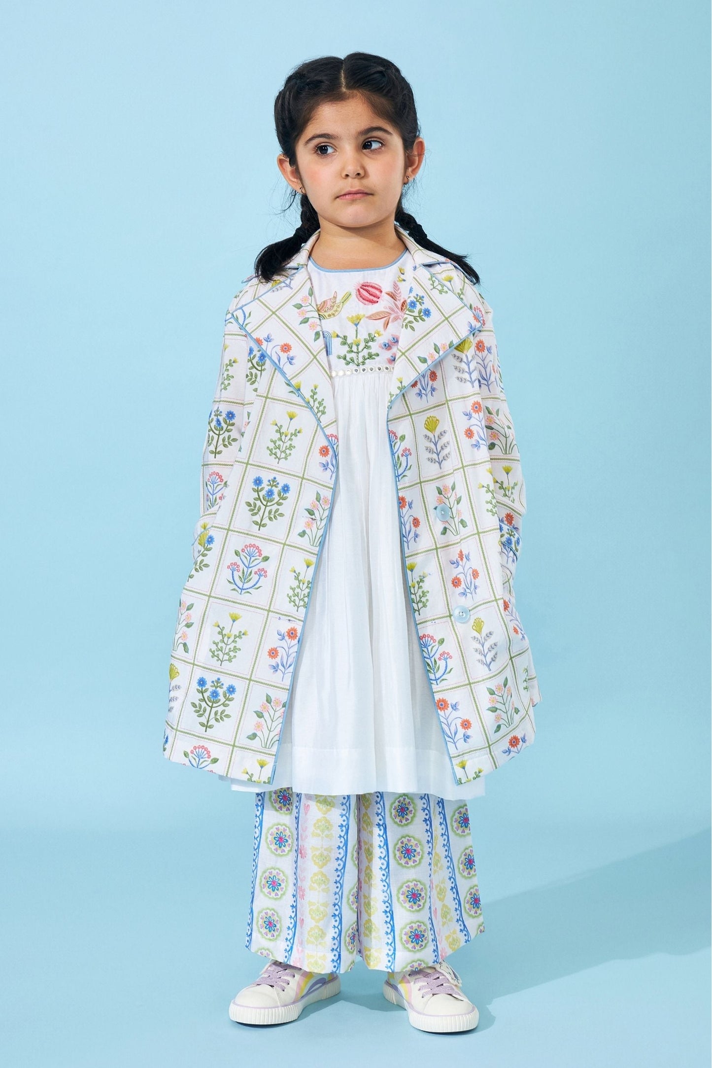 Ella Mae Girls Trench Coat