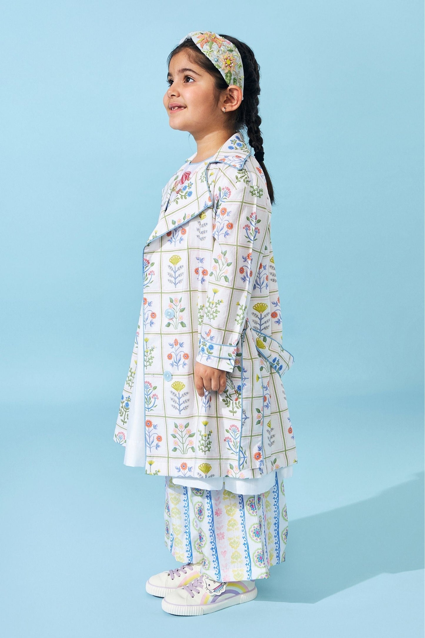 Ella Mae Girls Trench Coat