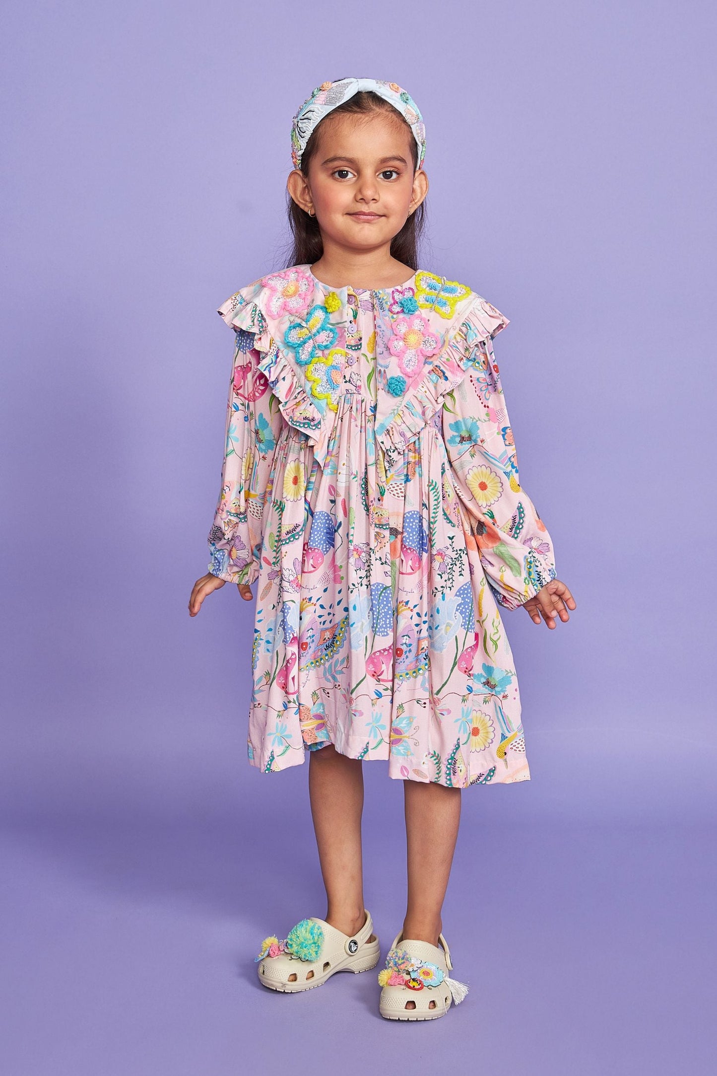 Sparrow Pink Bustier Dress Set Mom & Me