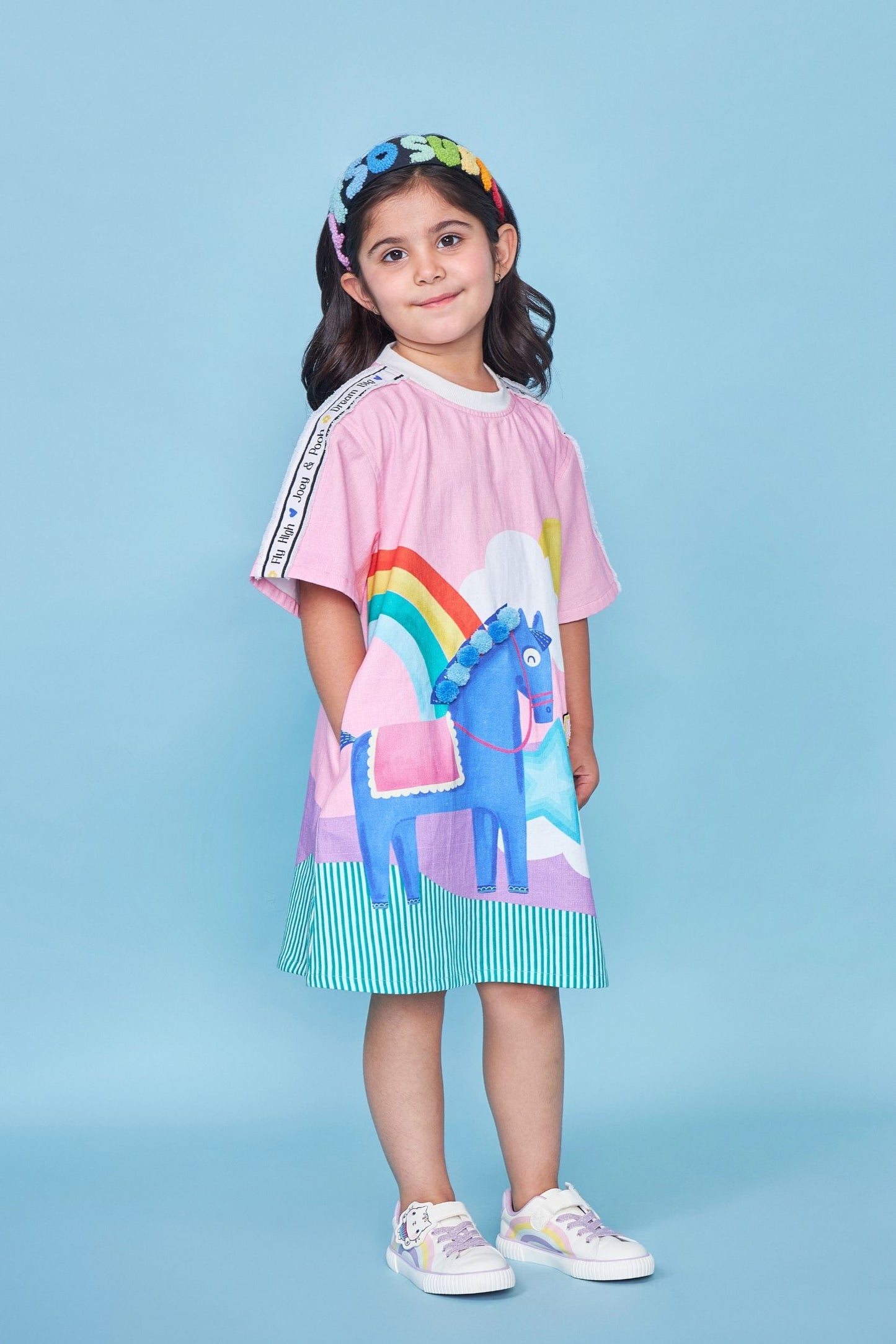Wear The Joy Kids Embellished Dress