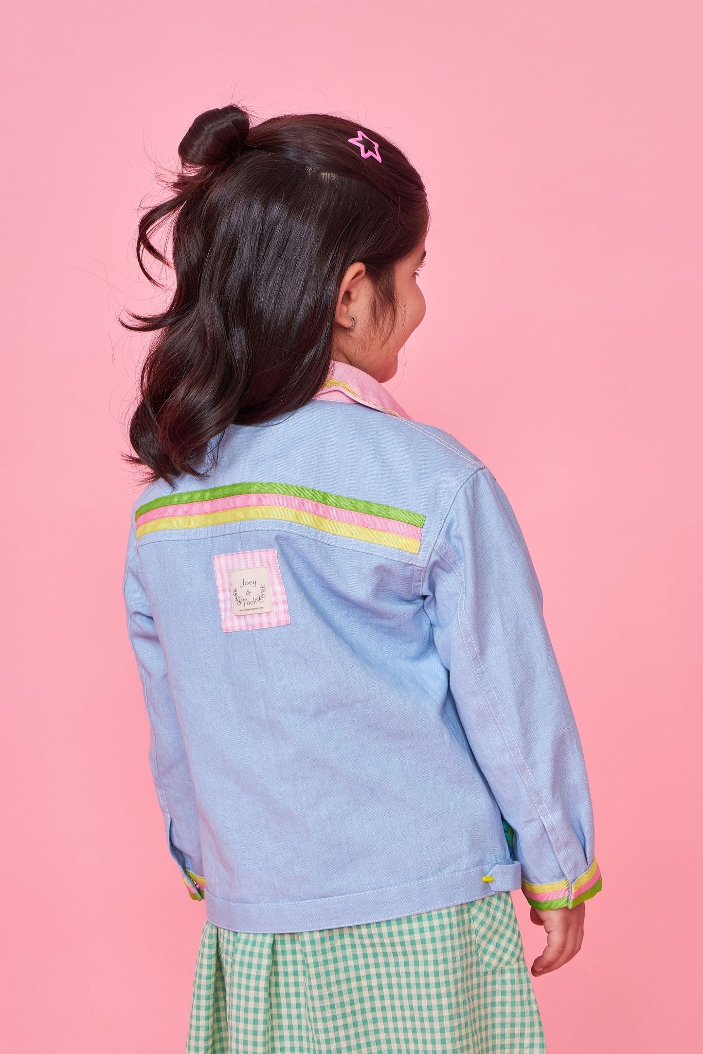 Sunny Sky Embroidered Kids Jacket 1 pc