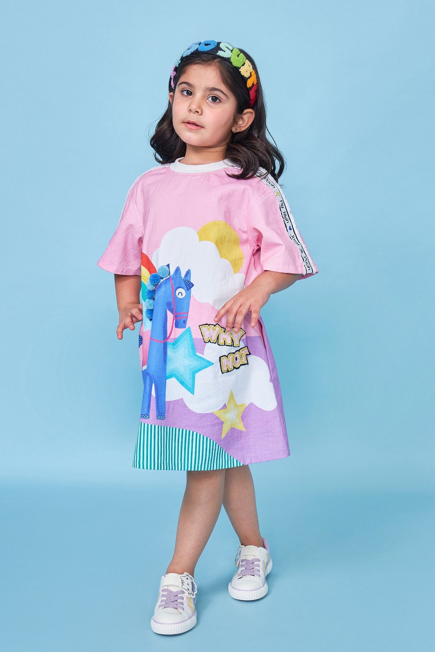 Wear The Joy Kids Embellished Dress