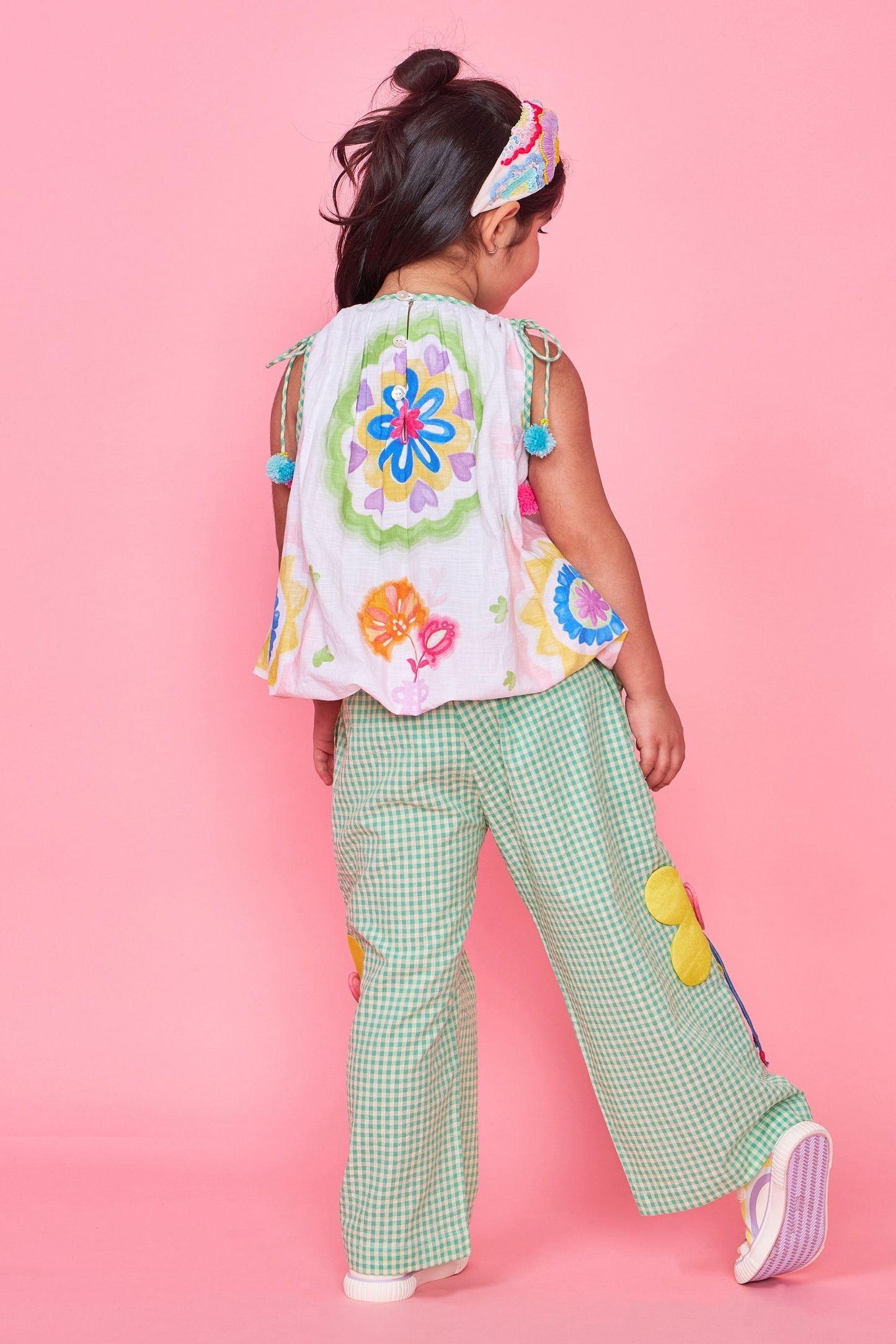 Mae Embroidered Kids Coord Set