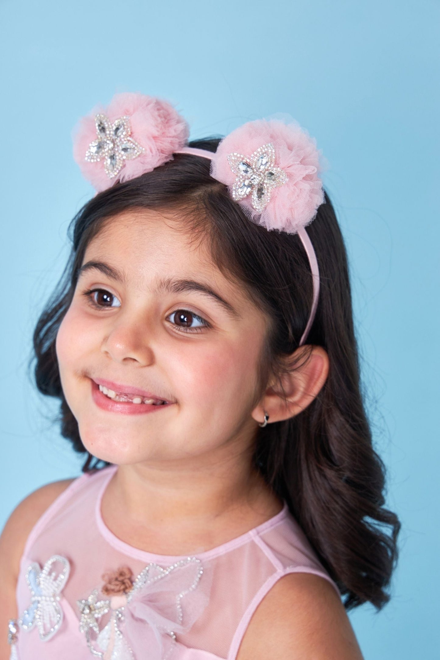 Hazel Fairytale Embellished Kids Dress