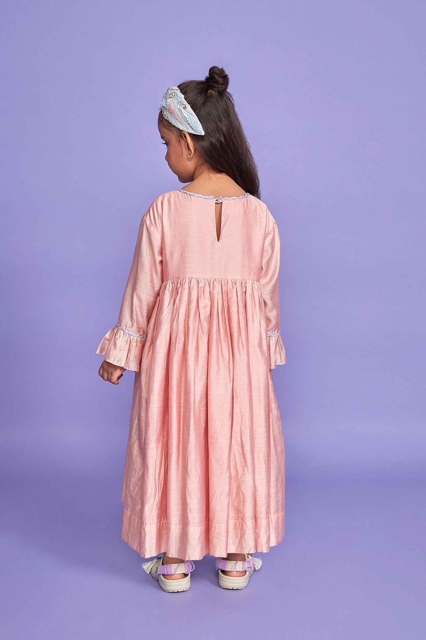 Sparrow Pink Kids LONG dress