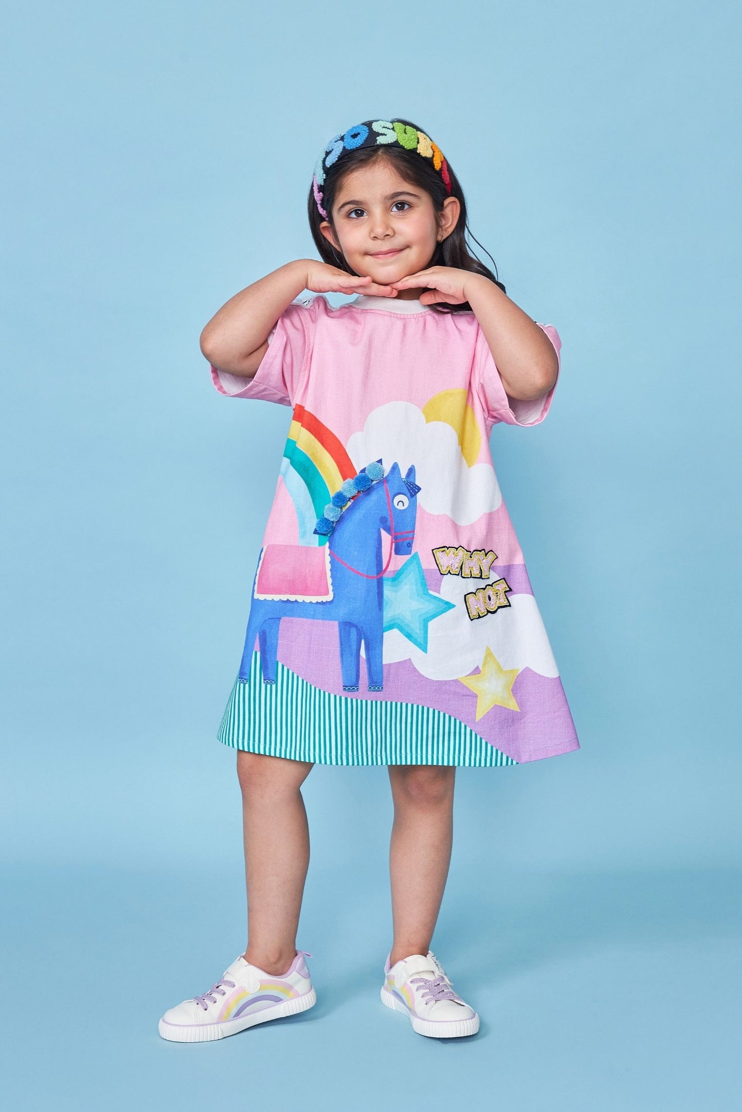 Wear The Joy Kids Embellished Dress