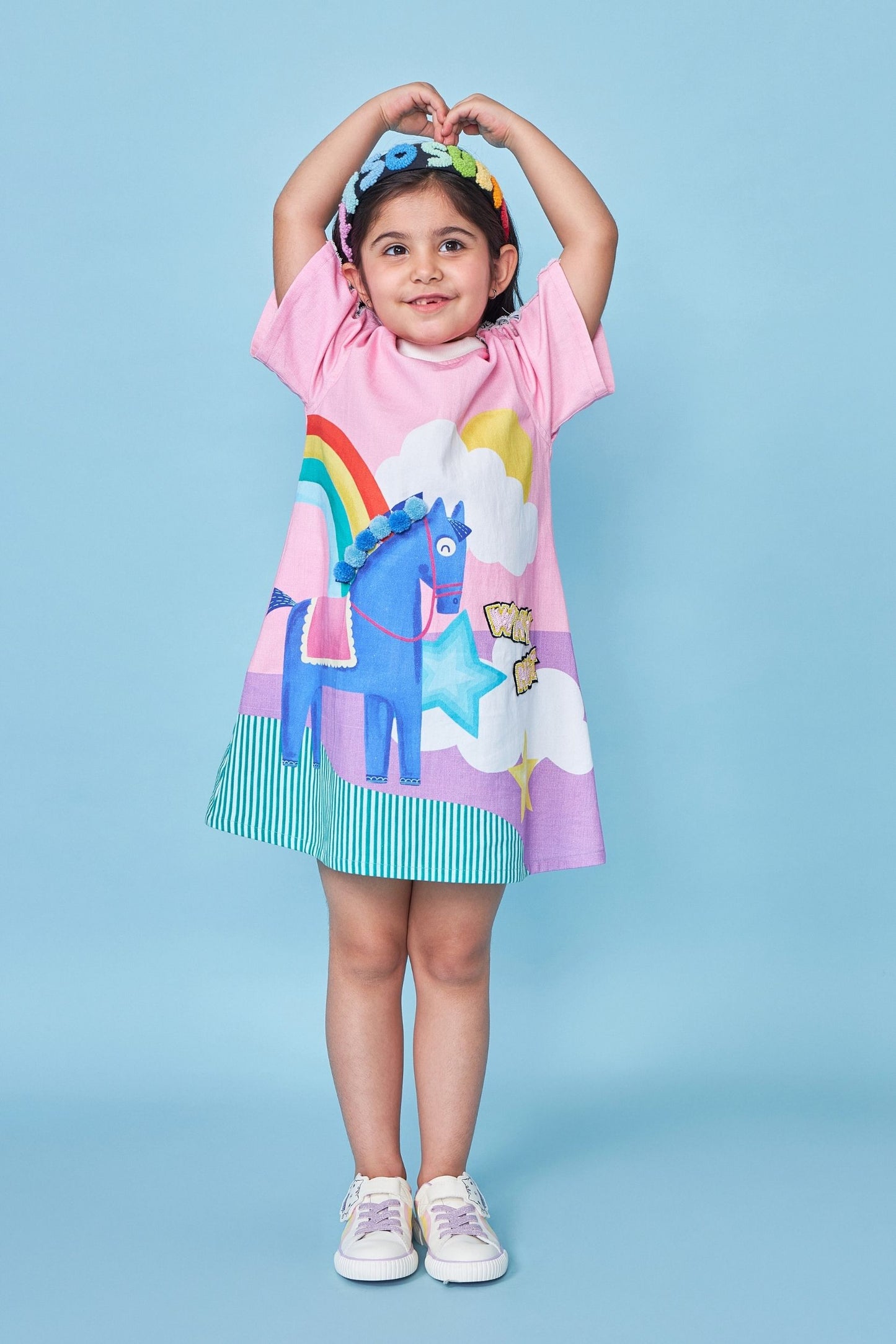 Wear The Joy Kids Embellished Dress