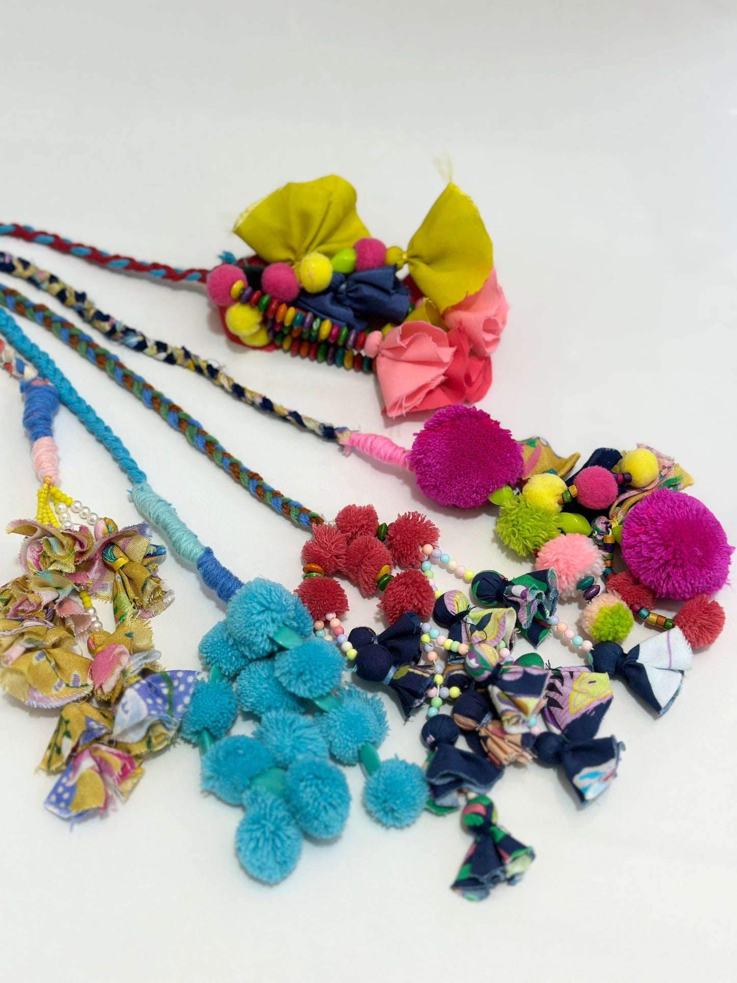 Hair Tassels Multi Purpose - Set of 5