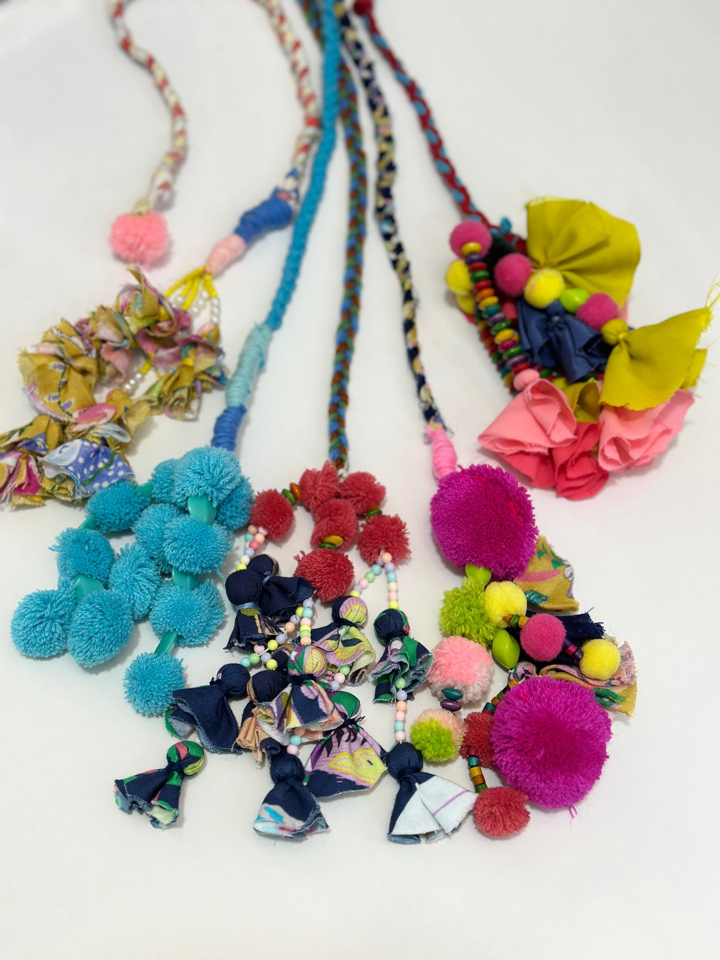 Hair Tassels Multi Purpose - Set of 5