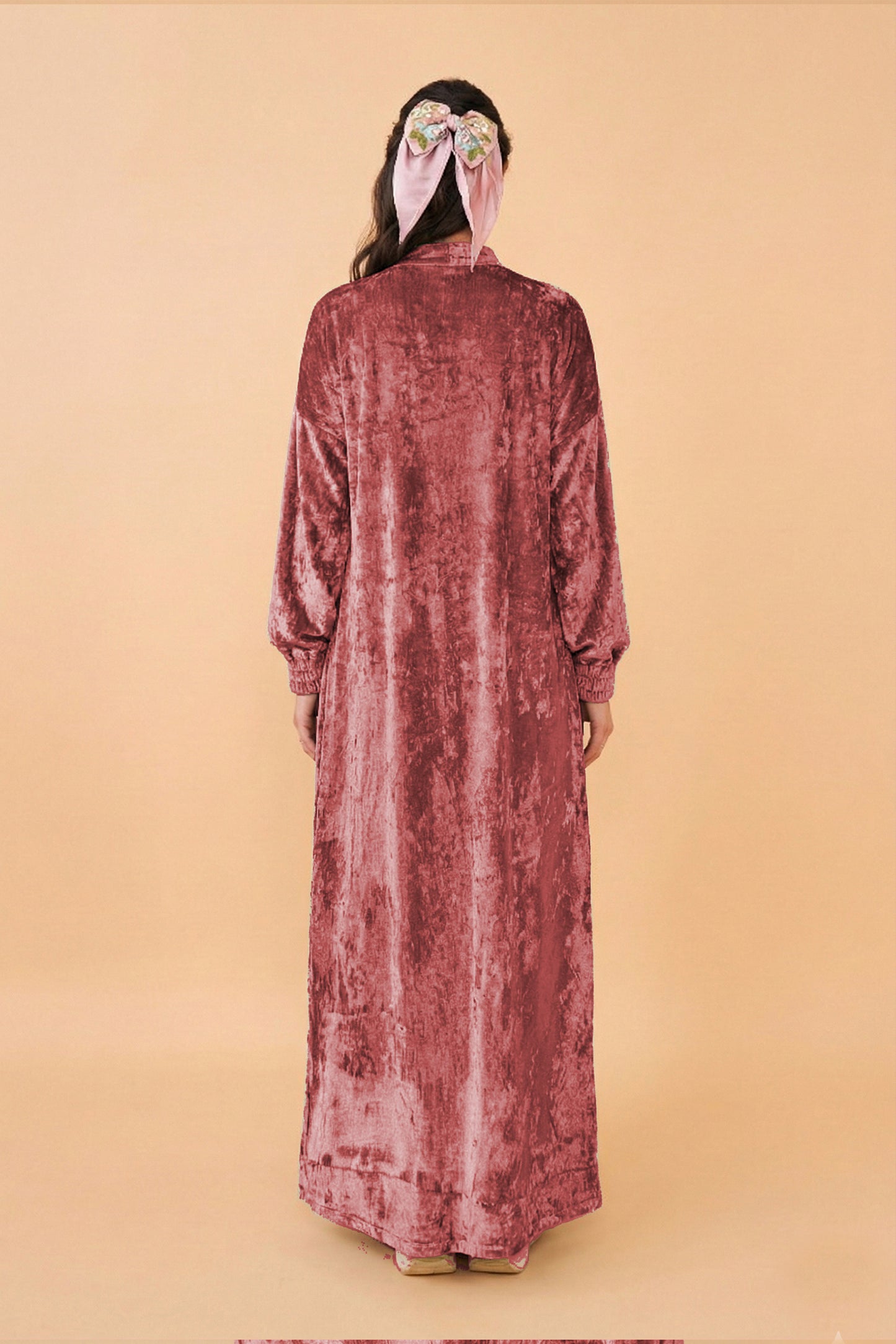 Clea Berry Velvet Ladies Long Dress
