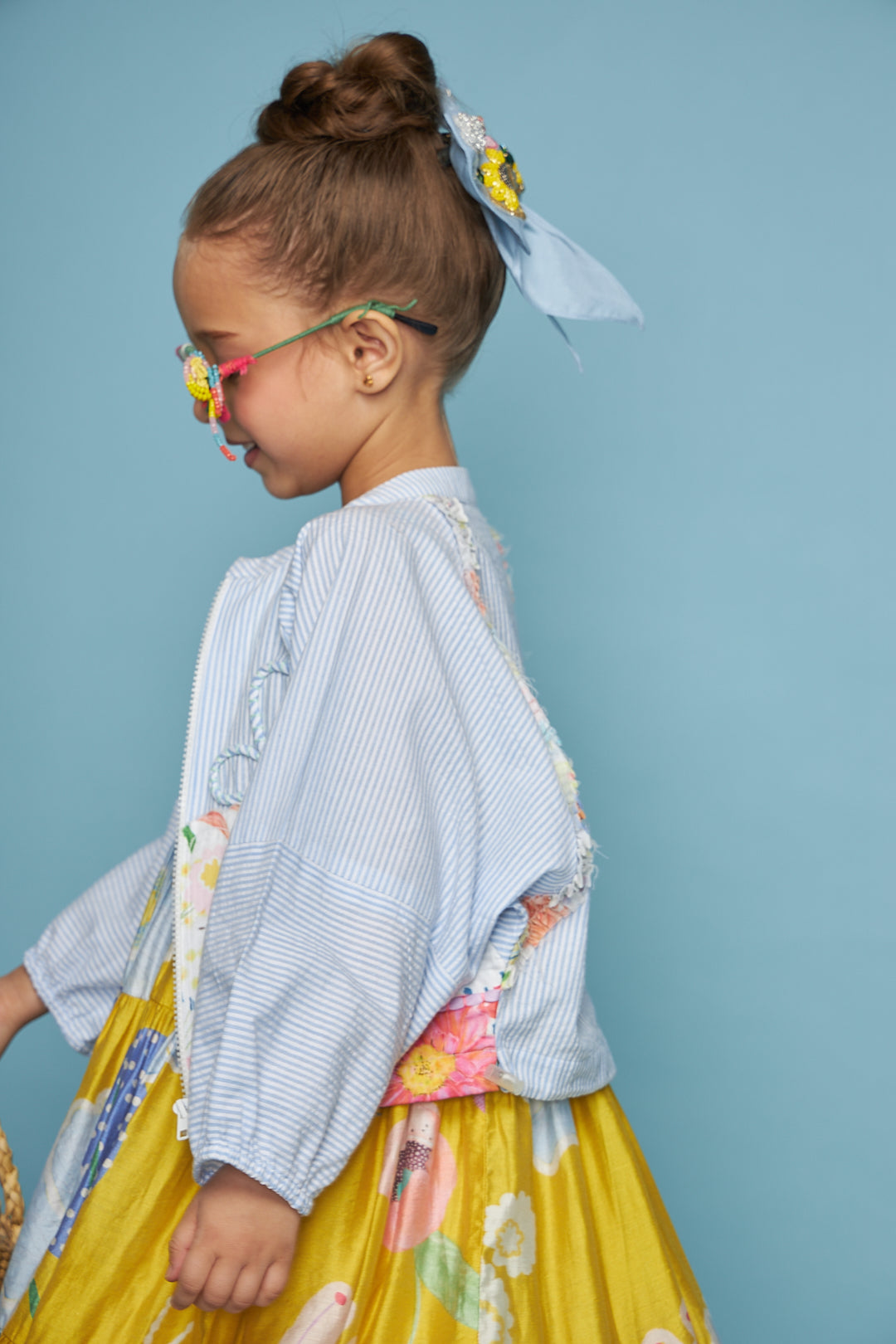 Flutter Embroidered Kids Jacket ( 1 Piece )