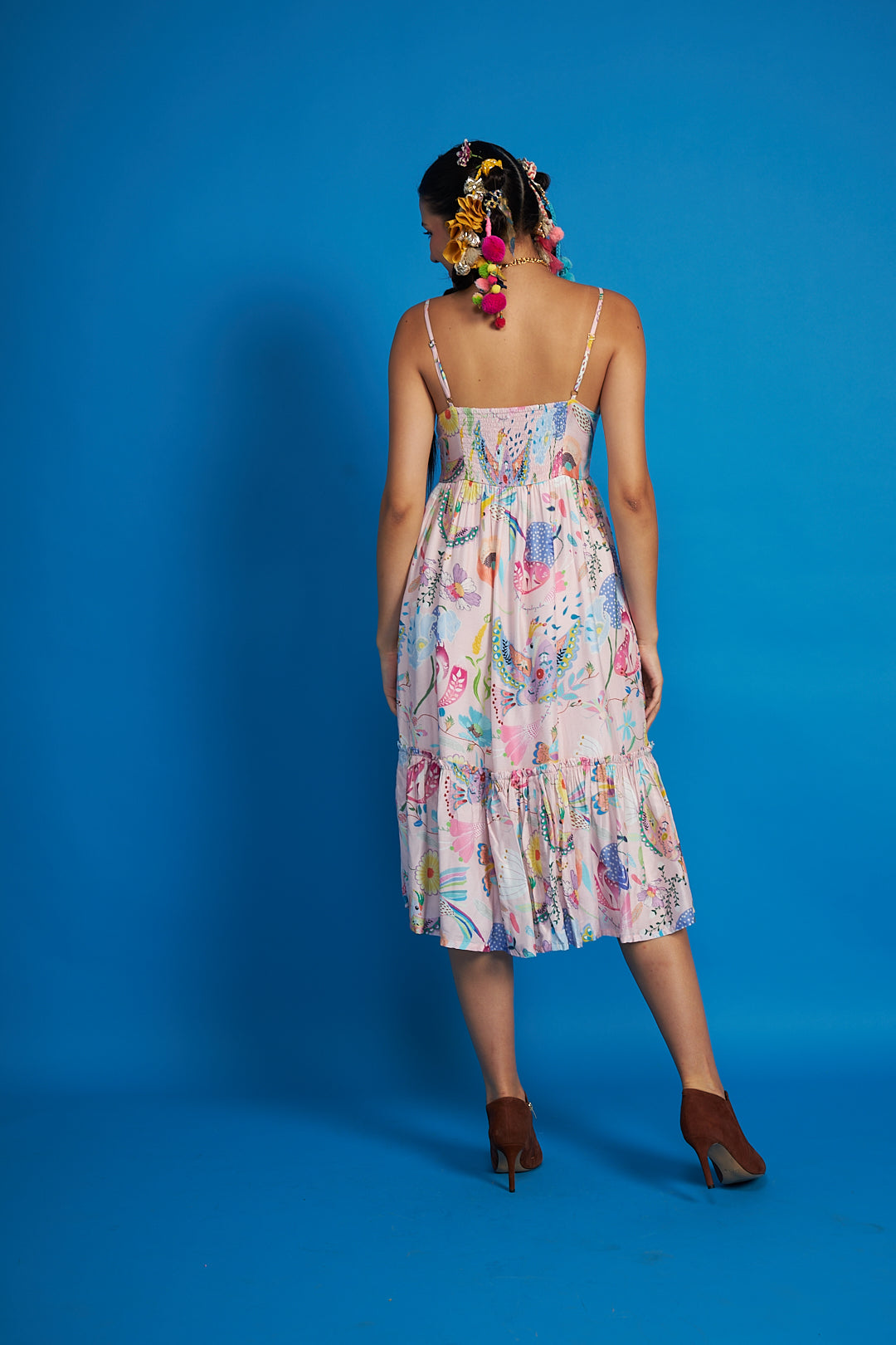 Sparrow Pink Bustier Dress Set Mom & Me