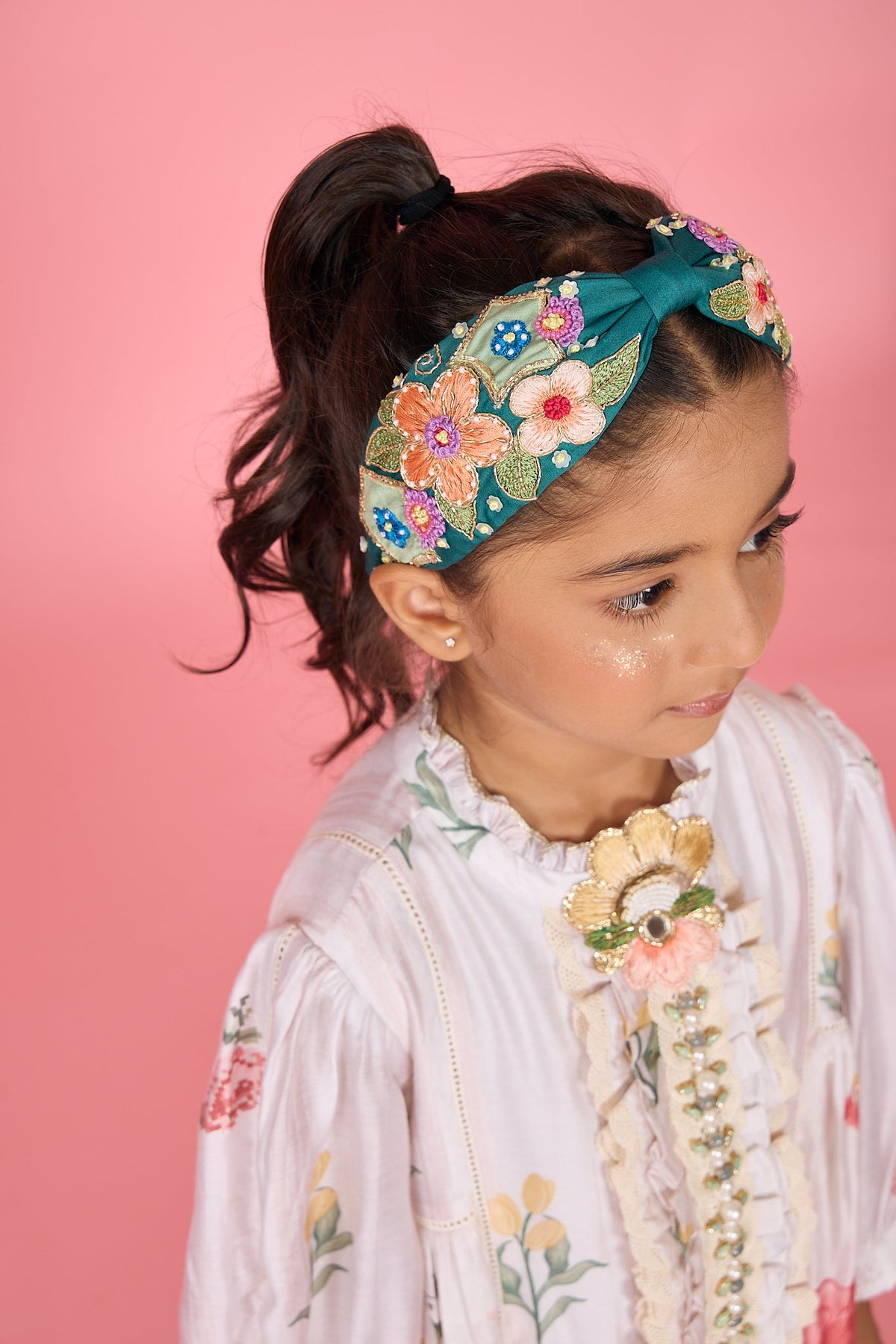 Emerald Embellished Headband