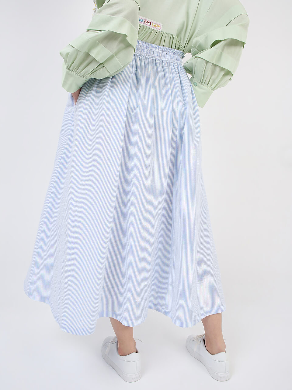 The MOLLY Embroidered Printed Skirt