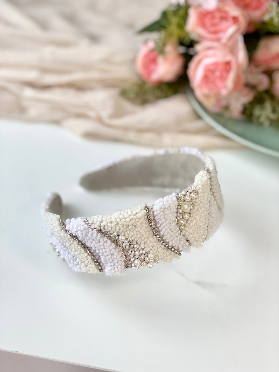 Poppy Pearl Handmade Headband/Hairband - Joey & Pooh