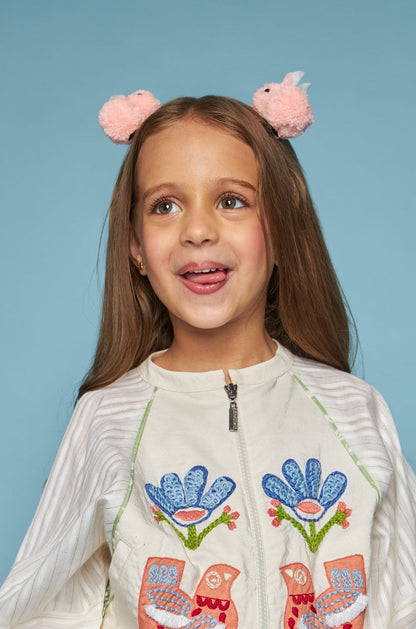 Pink Bunnies Clips
