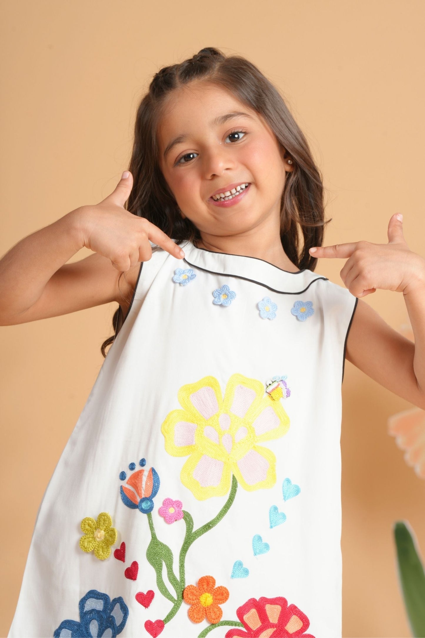 Liora White Mommy & Me Twinning Set