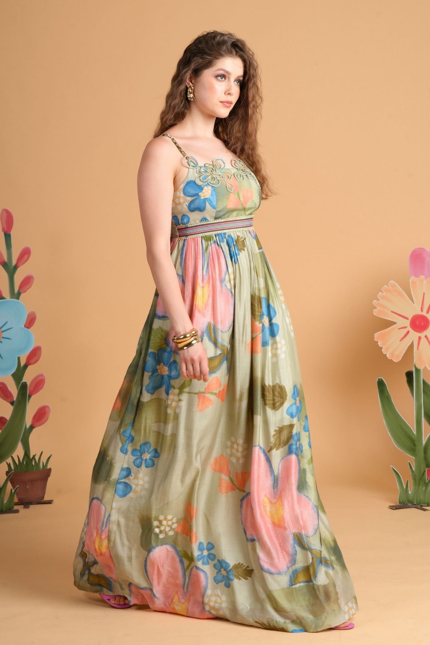 Sage Bloom Mommy & Me Twinning Set