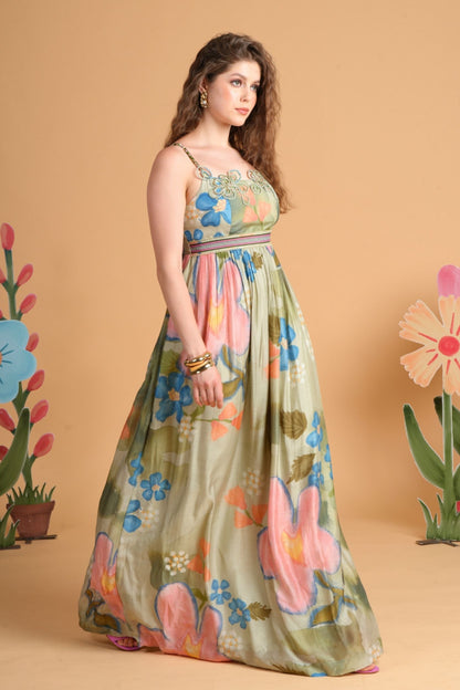 Sage Bloom Mommy & Me Twinning Set