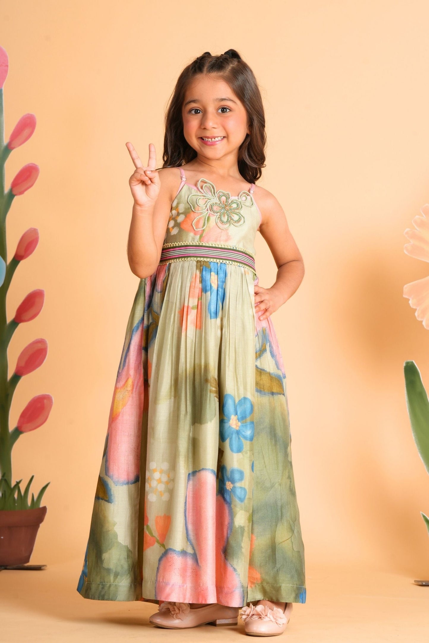 Sage Bloom Mommy & Me Twinning Set