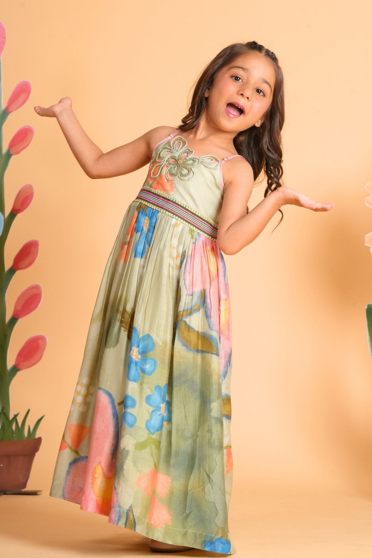 Sage Bloom Mommy & Me Twinning Set