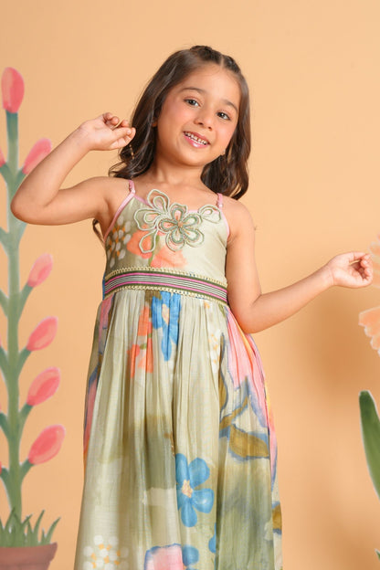 Sage Bloom Mommy & Me Twinning Set