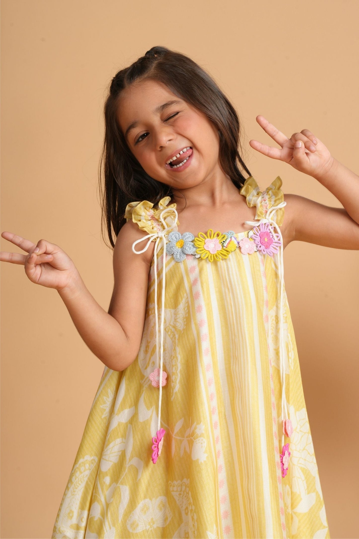 Nola Yellow Mommy & Me Twinning Set