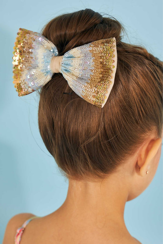 Gold Serena bow