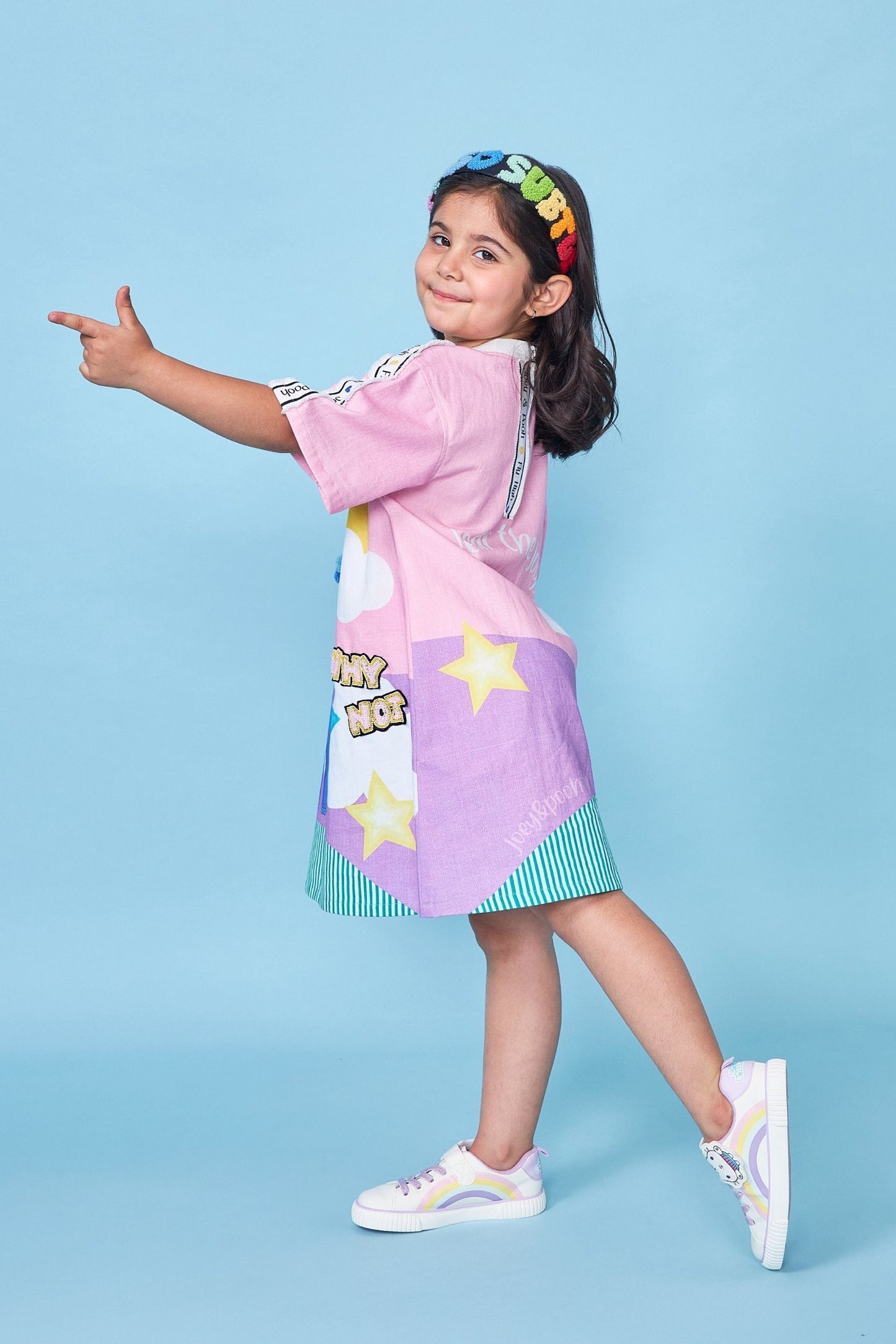 Wear The Joy Kids Embellished Dress