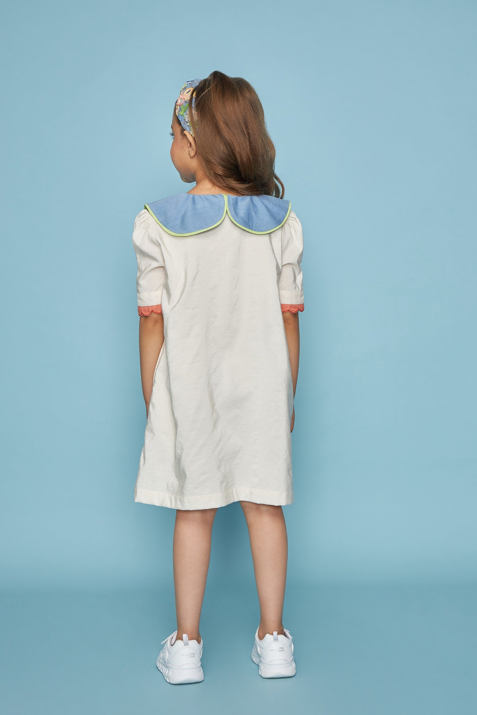 Cuckoo Kids Embroidered Peterpan Dress Bloom Joey & Pooh Cuckoo Kids Embroidered Peterpan Dress Bloom Joey & Pooh