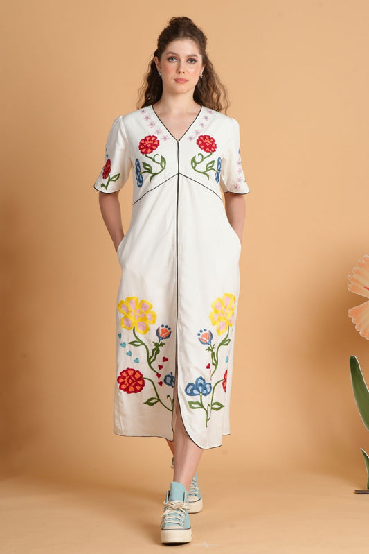 Liora Embroidered Women'S Dress
