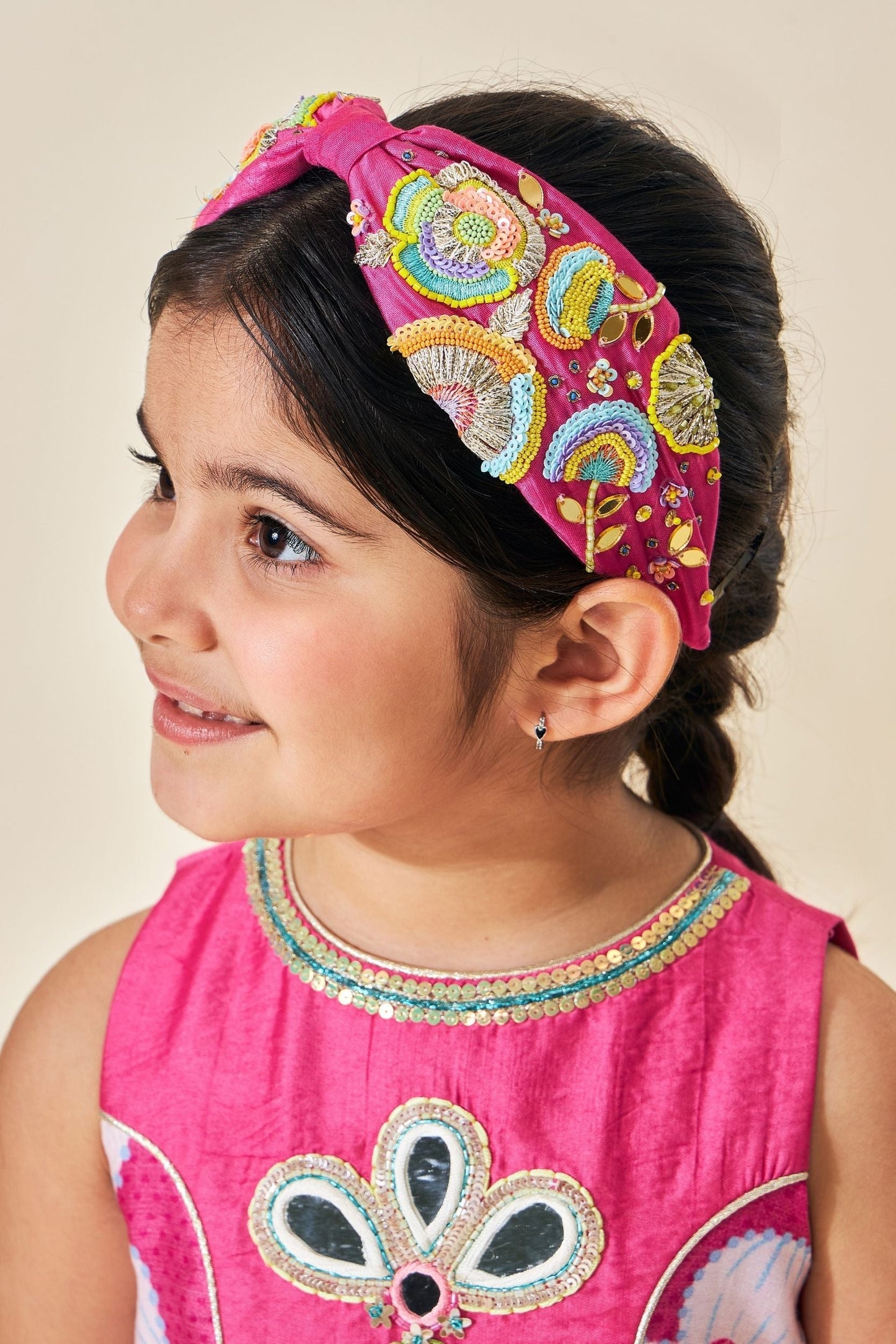 Valentina Embellished Headband On Kids