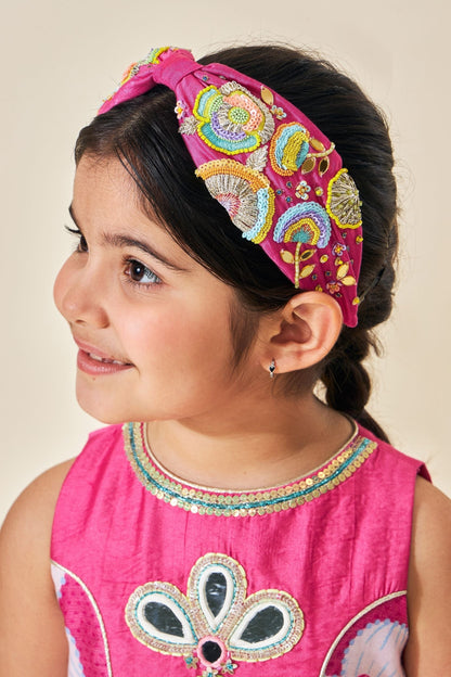 Valentina Embellished Headband On Kids