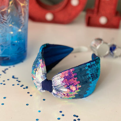 Serena Blue Studded Headband/Hairband - Joey & Pooh