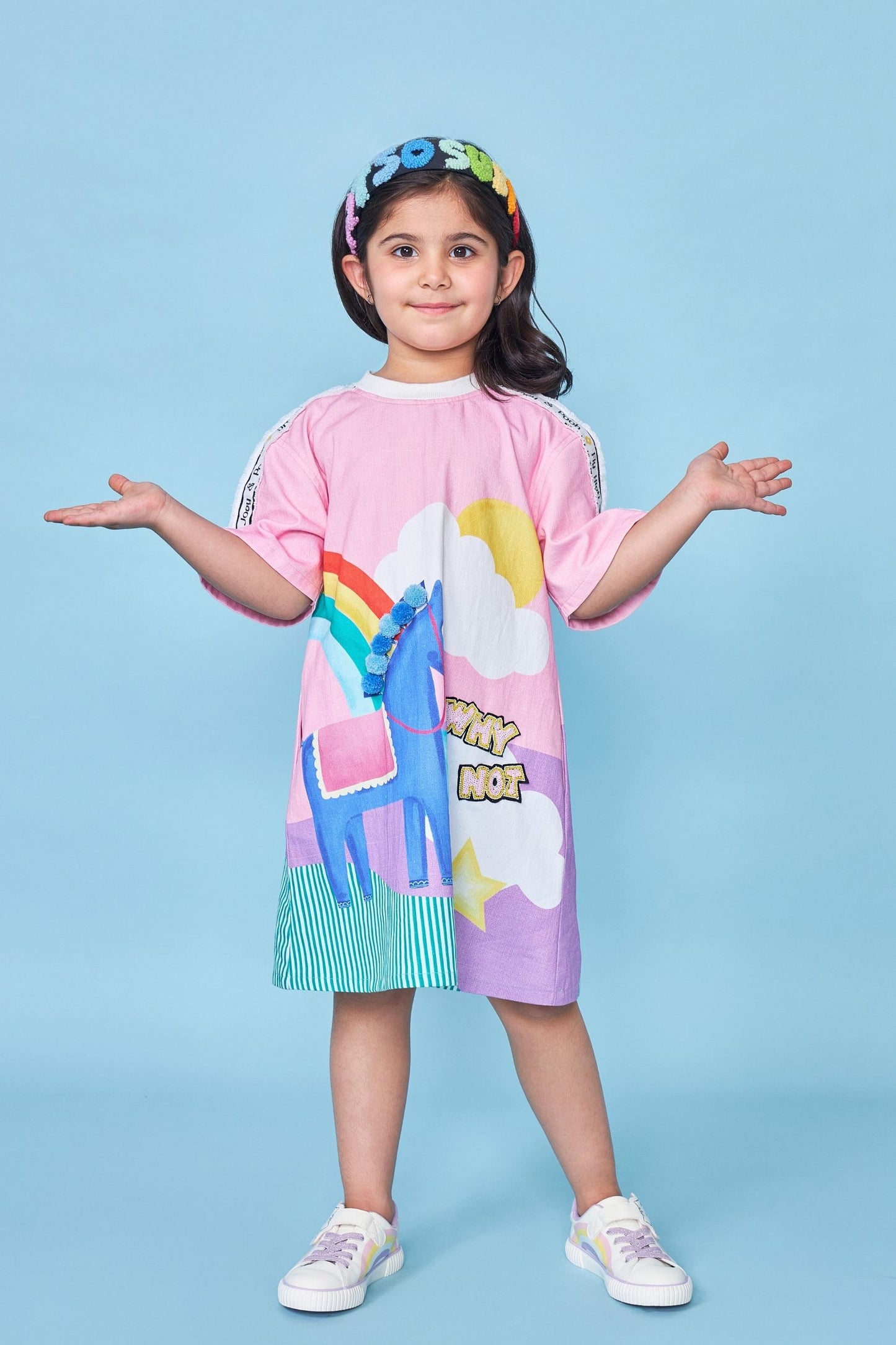 Wear The Joy Kids Embellished Dress
