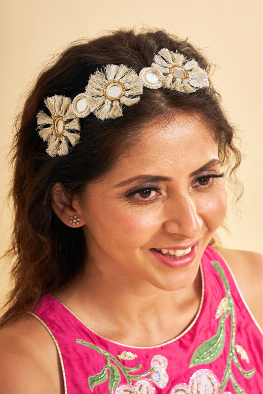 Ella Gold Embellished Headband