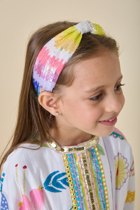 Serena Unicorn Hand Headband/Hairband | On kids - Joey & Pooh