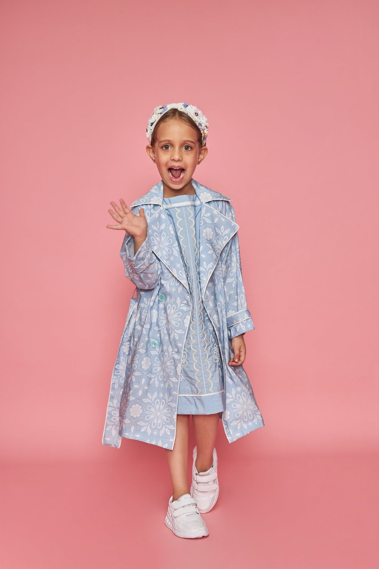 Dawn Trench Coat Blooma Kids ( 1 Piece) - Joey & Pooh