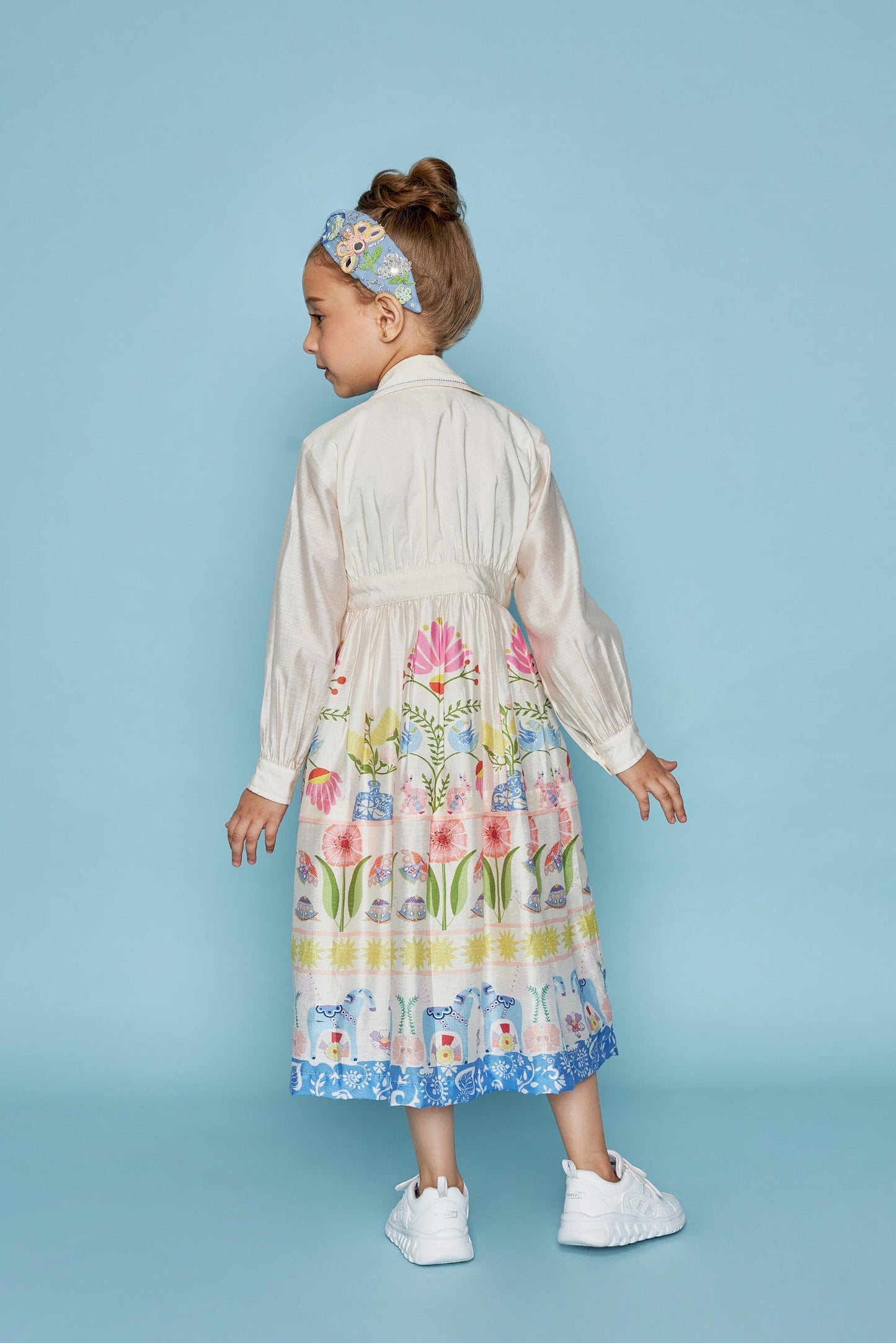 Dala Hand Embellished Blooma Kids Jacket Dress - Joey & pooh