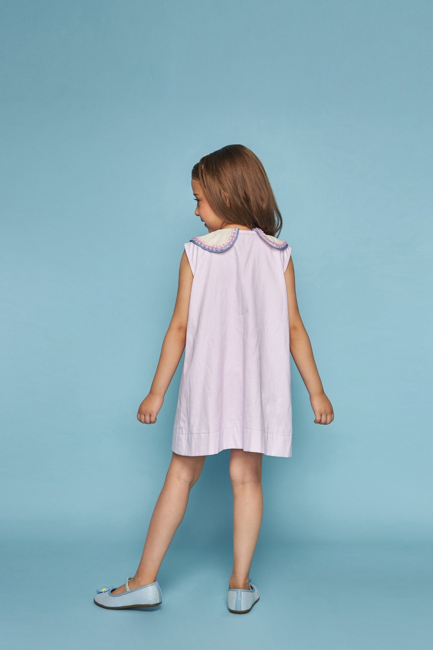 Dala Peterpan Kids Embellished Dress Bloom