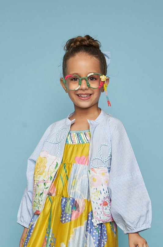 Flutter embroidered kids jacket ( 1 piece )