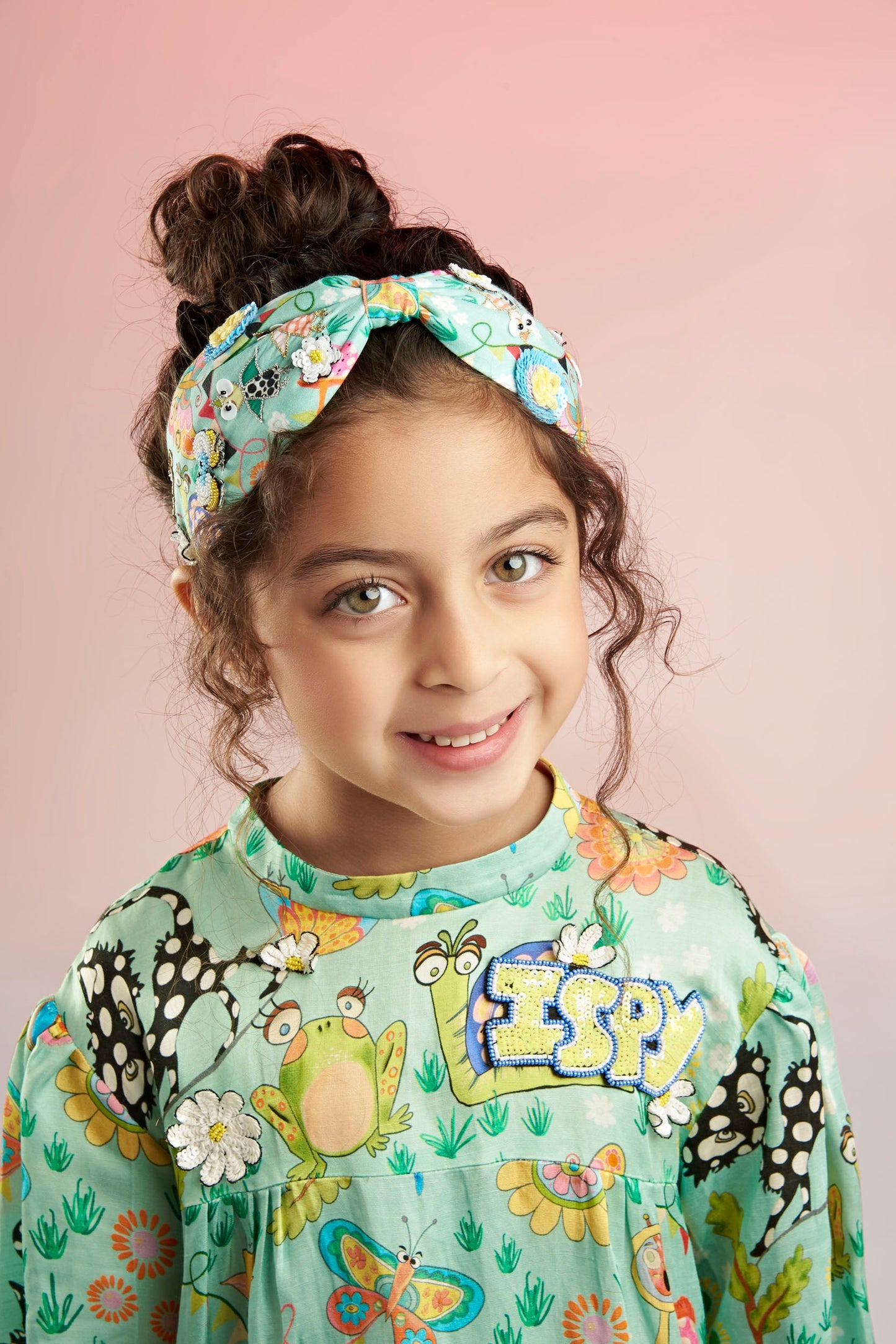 Once and Floral Printed Dress Mini Kids