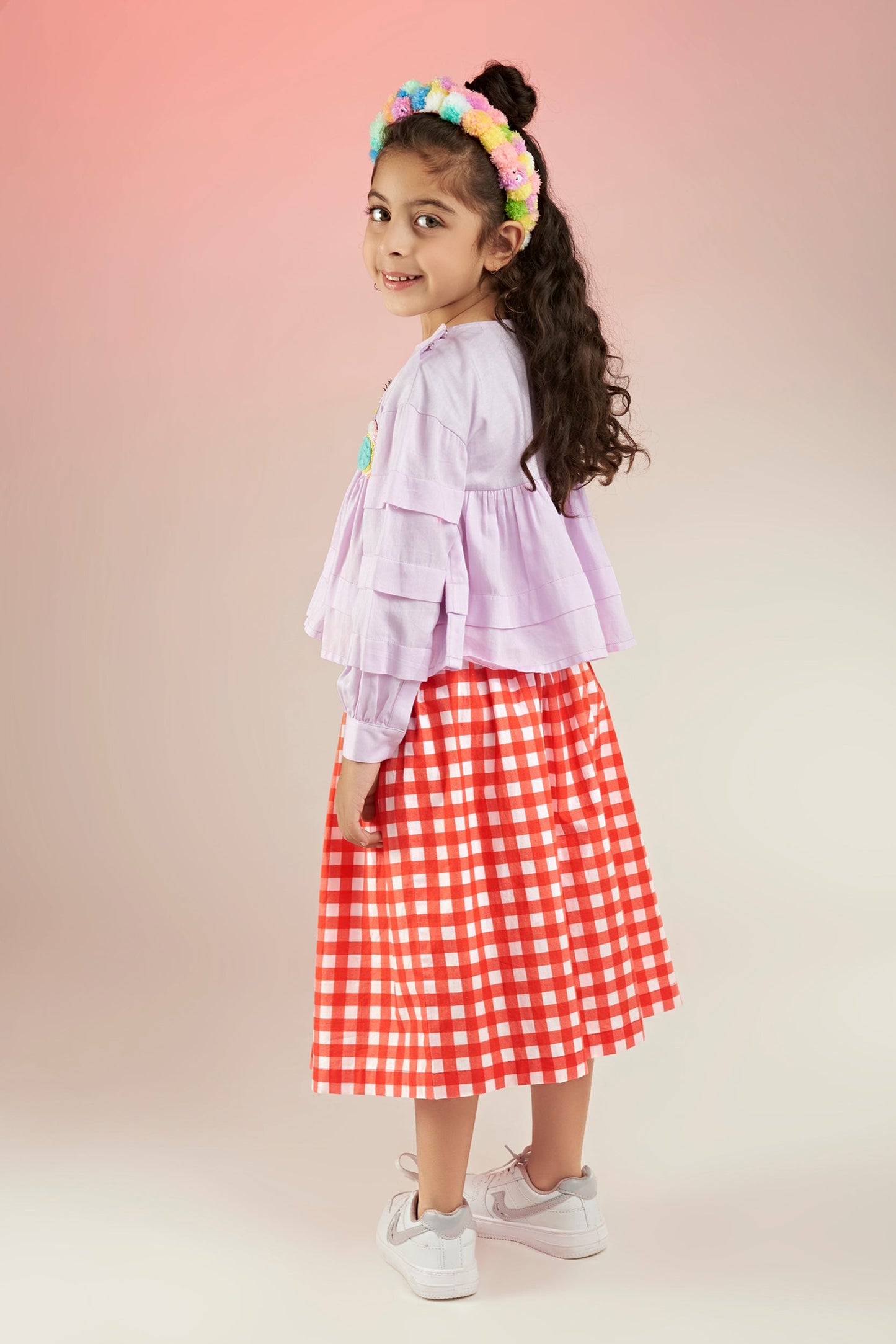 A-Very Kat Blouse/Top & Bobo Skirt Co-ord Set Mini Kids - Joey & Pooh