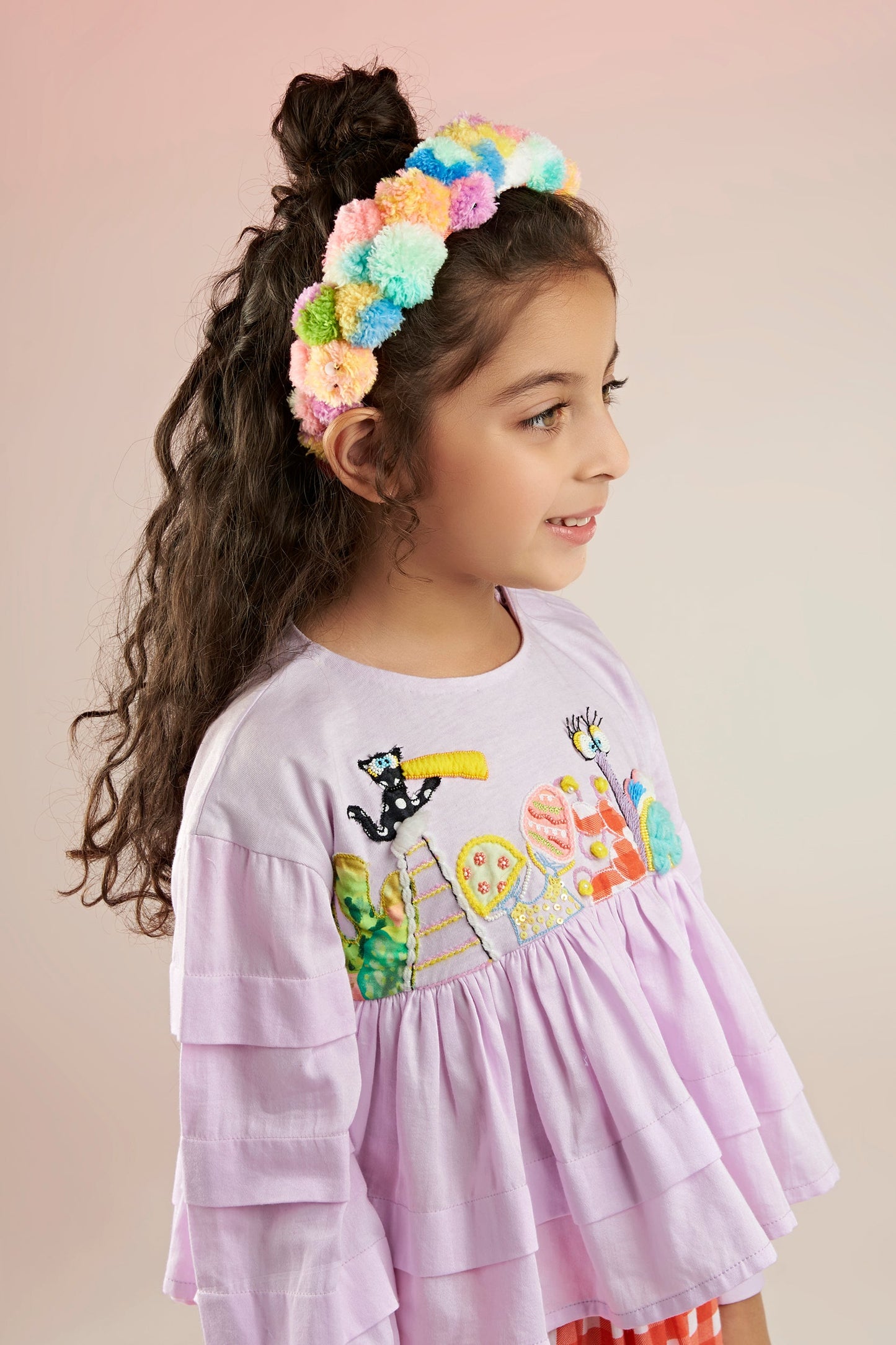 A-Very Kat Blouse/Top & Bobo Skirt Co-ord Set Mini Kids - Joey & Pooh