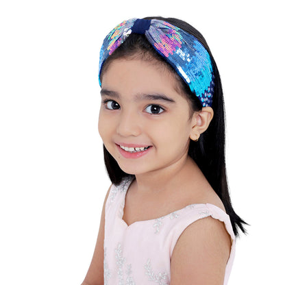 Serena Blue Studded Headband/Hairband - Joey & Pooh