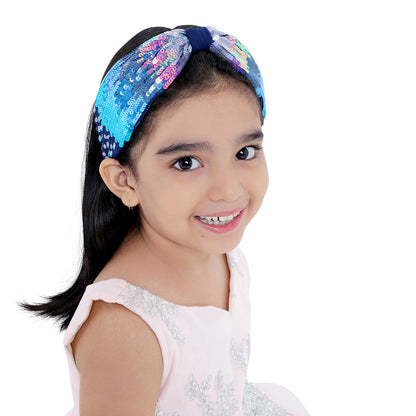 Serena Blue Studded Headband/Hairband - Joey & Pooh