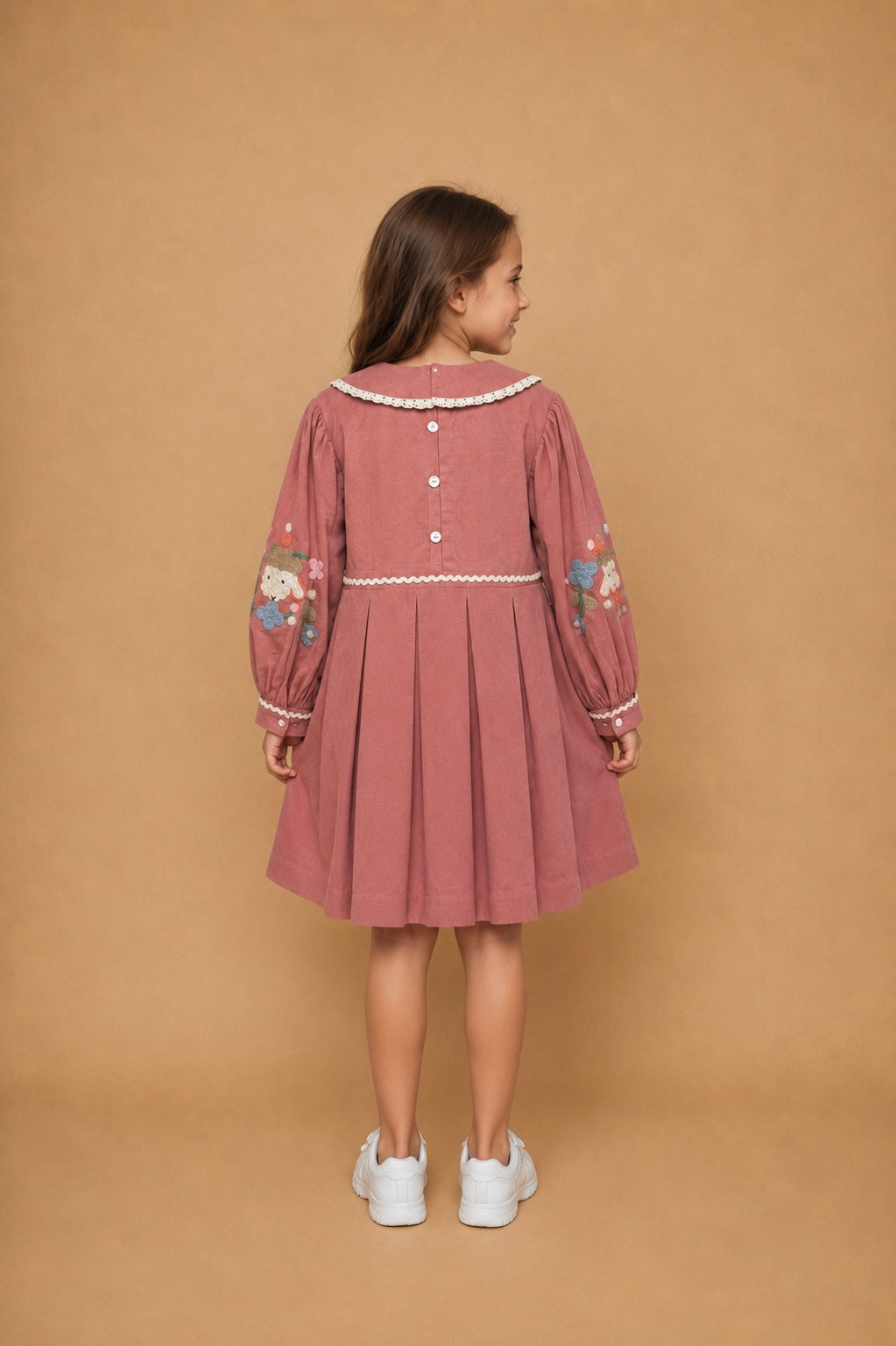 Mary Lamb Girls Embroidered Dress