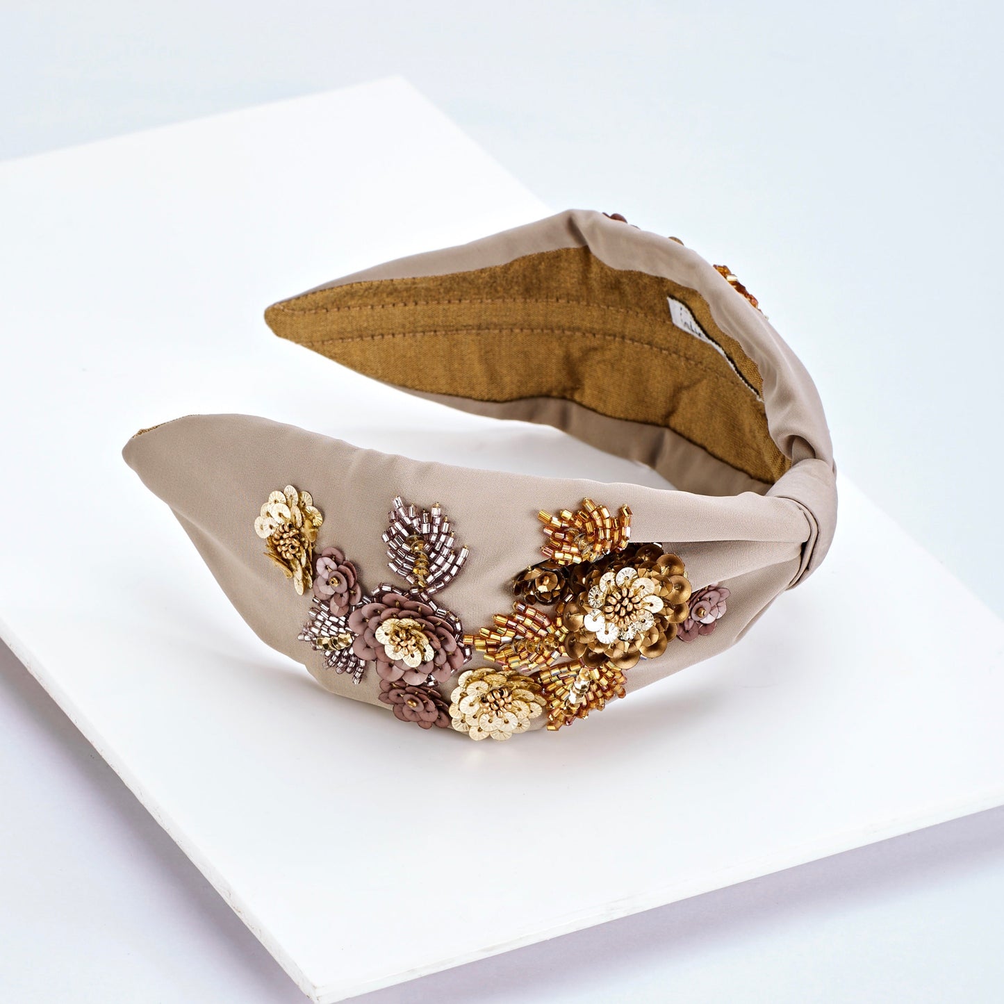 Kendall Nude  Hand Embellished Headband/Hairband - Joey & pooh