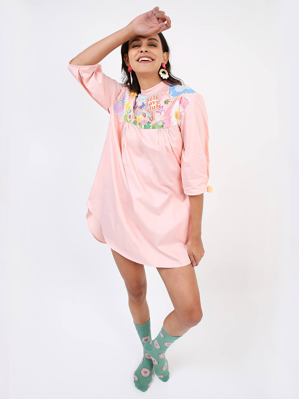 The KEWT Love Embroidered Tunic (Joey & Pooh)