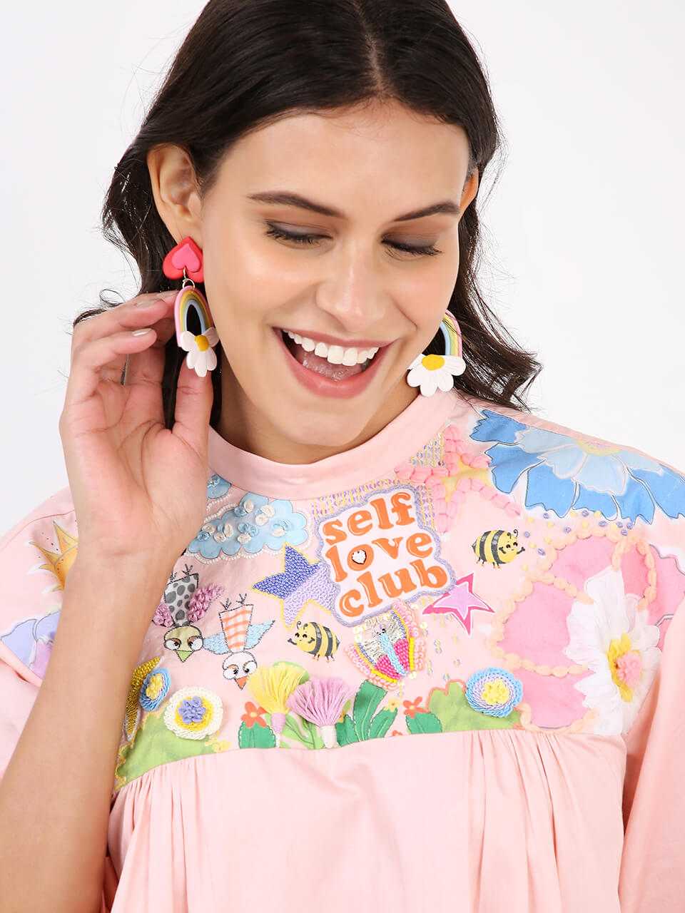 The KEWT Love Embroidered Tunic (Joey & Pooh)